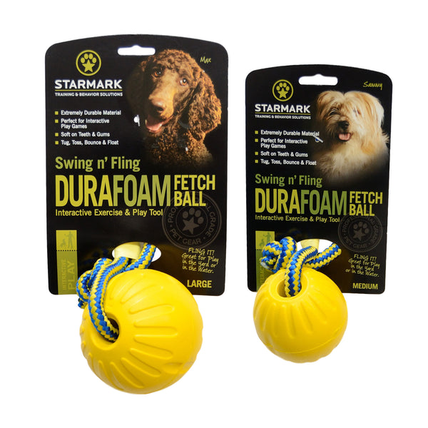 Starmark Swing n Fling Durafoam Fetch Ball Redline K 9 Canada