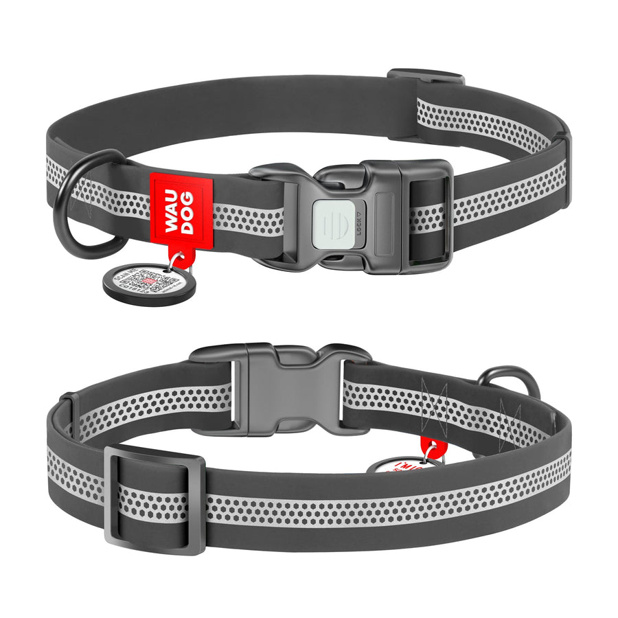 Waudog Reflective Waterproof Collar