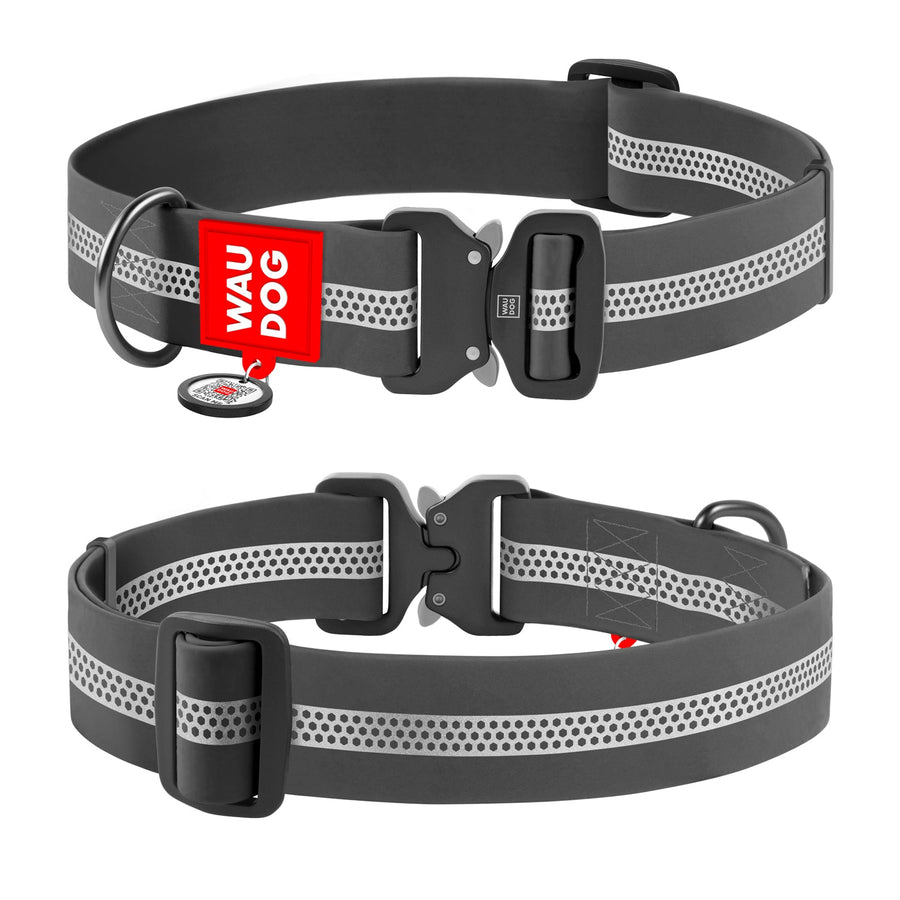 Waudog Reflective Waterproof Collar